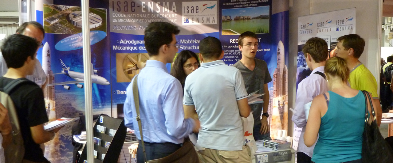 L’ISAE-ENSMA au salon de l’Etudiant de Poitiers