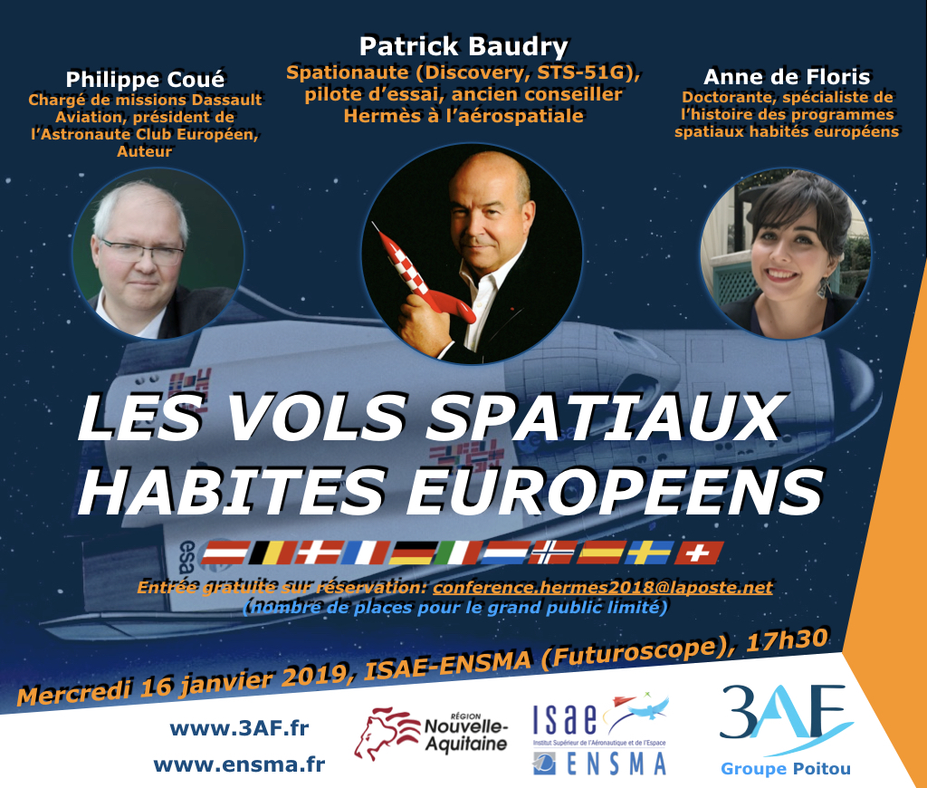 Conférence sur les vols spatiaux habités européens
