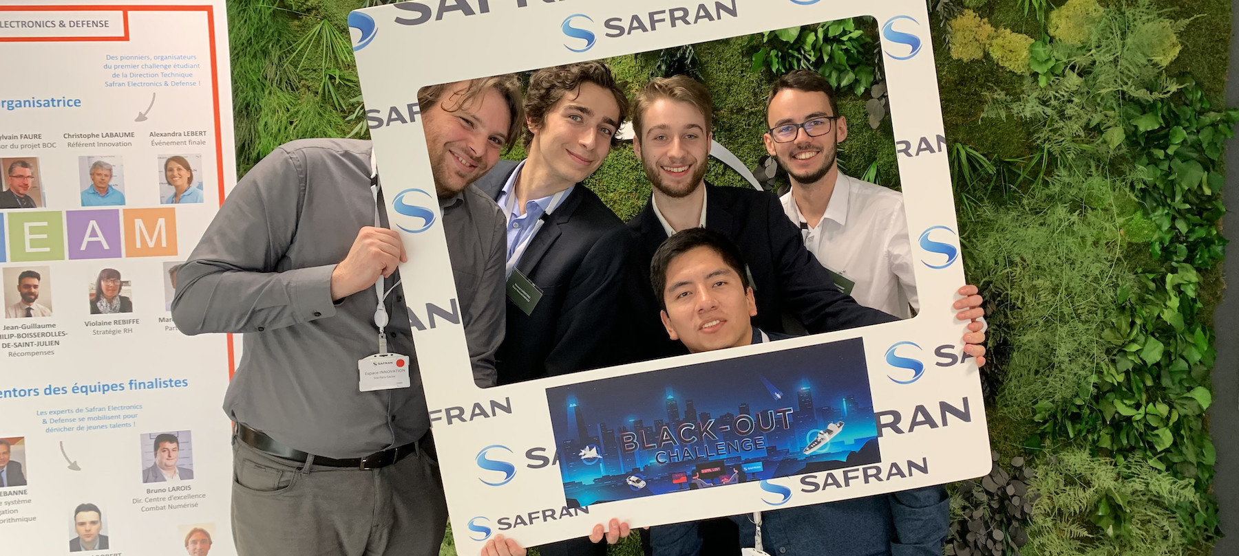 Des Ensmatiques finalistes du Black-Out Challenge de Safran