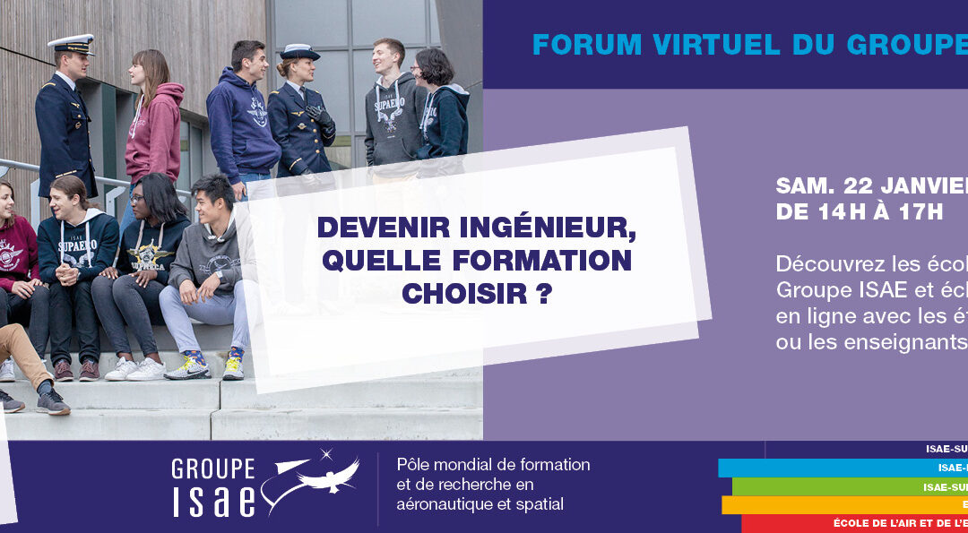 Forum virtuel Groupe ISAE 22 janvier 2022