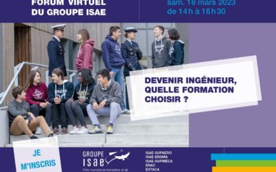 Forum virtuel Groupe ISAE 18 mars 2023