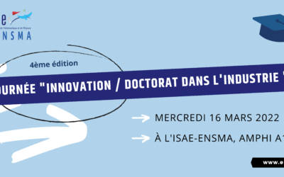 4ème édition de la Journée « Innovation / Doctorat dans l’industrie »