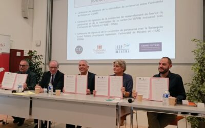 Poitiers : les établissements d’enseignement supérieur, de recherche et d’innovation confortent leurs partenariats