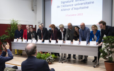 L’Alliance universitaire Aliénor d’Aquitaine officiellement lancée