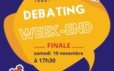 L’ISAE-ENSMA accueille le 3ème Debating Week-End ISAE