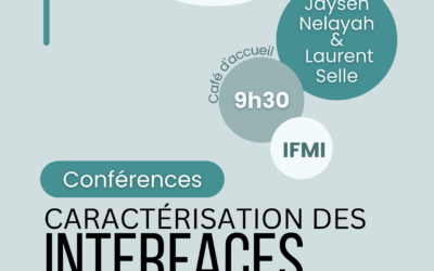 Conférences caractérisation des INTERFACES