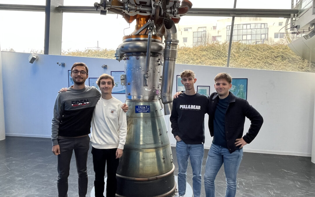Concours « Lance le futur » : quatre étudiants de l’ISAE-ENSMA sélectionnés pour inventer le transport spatial de demain