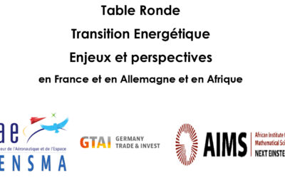 Table ronde « Transition énergétique – Enjeux et perspectives » à l’ISAE-ENSMA