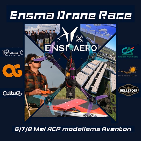 2ème édition de « L’ENSMA Drone Race »