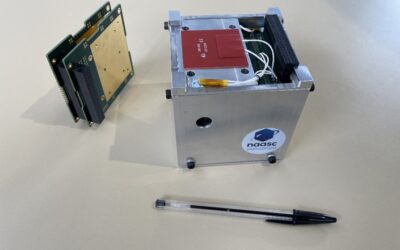 Livraison du premier modèle de test du satellite NanoNAASC à l’ISAE-ENSMA