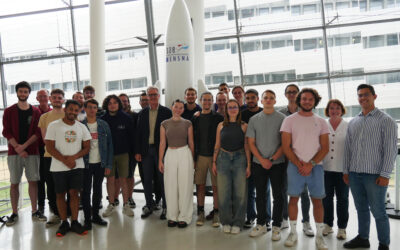 Les apprentis rencontrent leur parrain de promotion