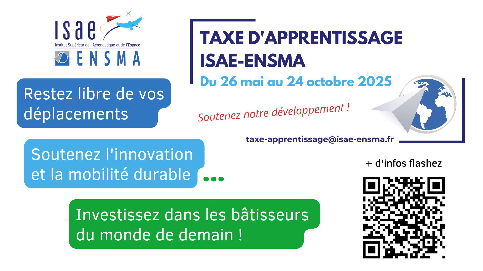affiche écran taxe apprentissage 2025