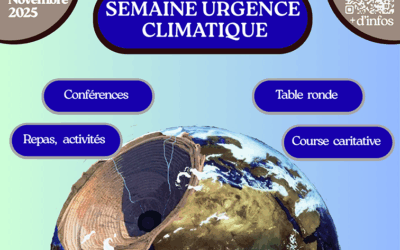 La semaine de l’urgence climatique revient à Poitiers !