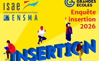 Enquête insertion 2026 : les diplômé·e·s ISAE-ENSMA 2021, 2022, 2023, 2024 et 2025 sollicités