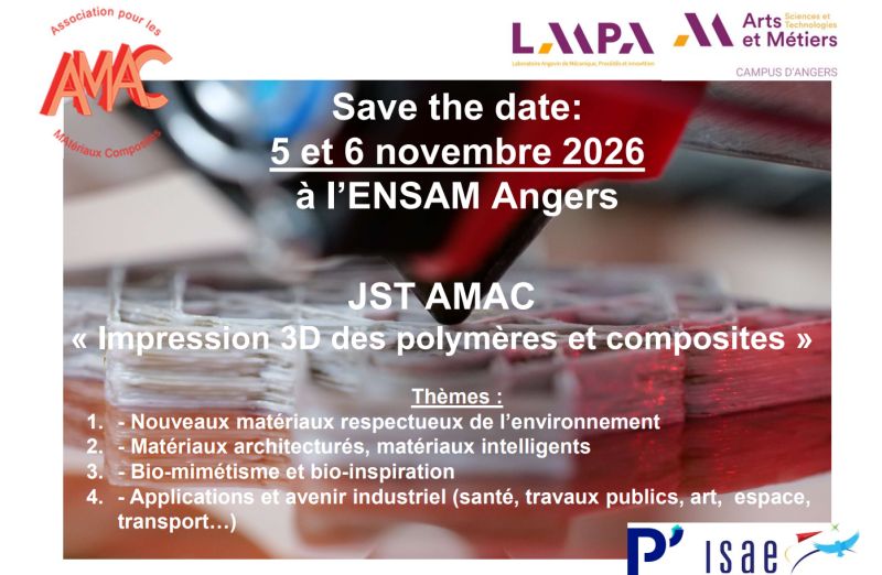 Inscriptions JST AMAC 2026