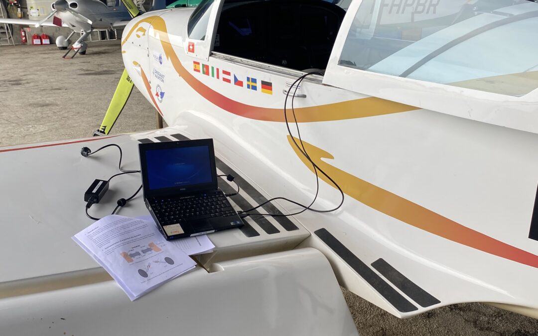 Campagne de mesures en vol du P300 dans le cadre du projet PEGASE
